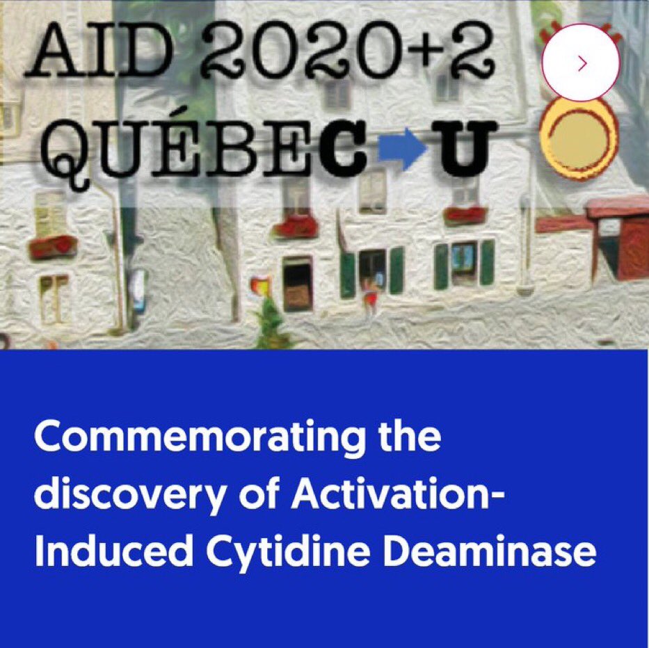 Roa_Lab's tweet photo. Great meeting in Quebec City, commemorating 20+2 years of chasing AID and its role in immunity and cancer. Amazing reunion of research colleagues and friends thanks to @jmdinoia @albertoxmartin @langlois_ma &amp; R Pezo. https://t.co/sQC0GQspmK