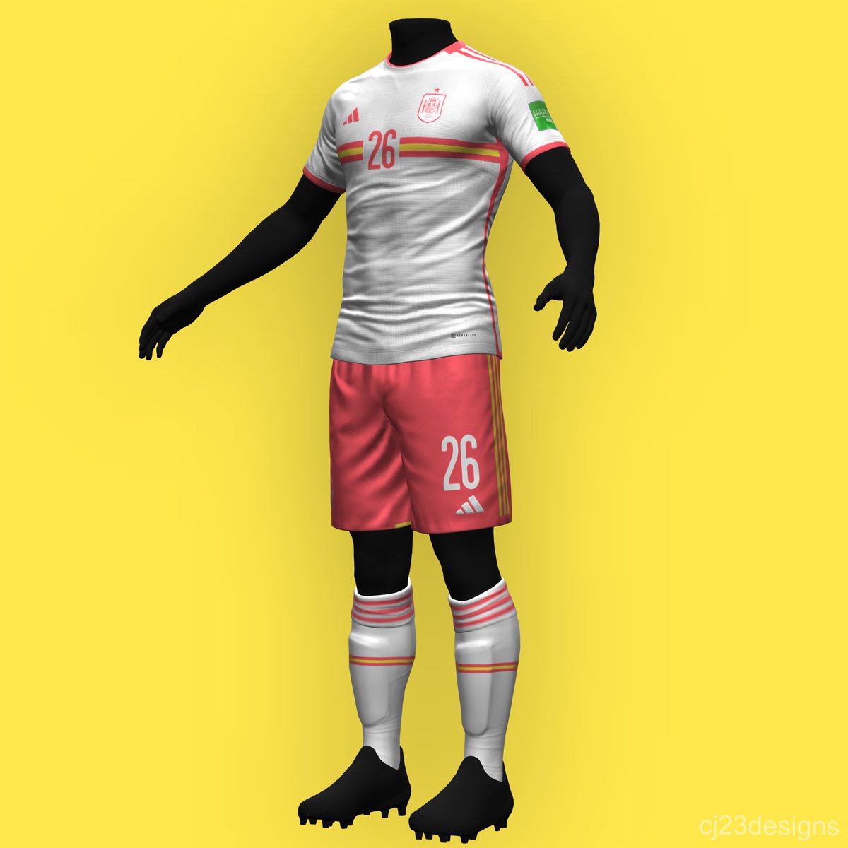 Spain away concept
<a href="/fifakitcreator/">EAFC Kit Creator</a> 
#spain #españa #rfef #futebol #worldcup #worldcup2022 #qatar2022 #adidas #adidasfootball #pedri #fifaworldcup #fifa22 #fifa23 #efootball2022