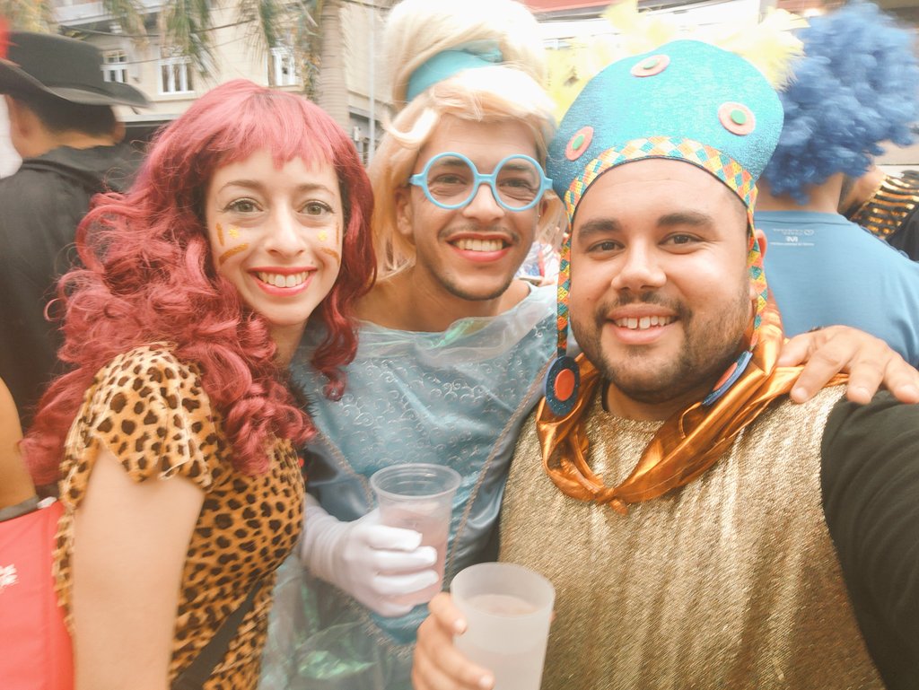 Tinerfeñistas de corazón y Julito.