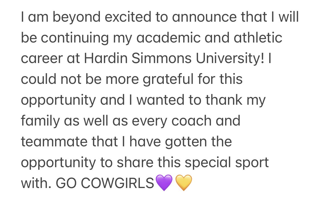 NguyenShorey's tweet photo. Proud to become a COWGIRL💜💛 https://t.co/KKsLcEp95D