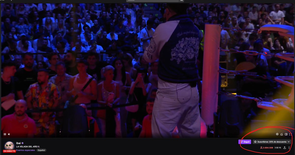 JasHas02's tweet photo. @IbaiLlanos rompiendo record de twitch en viewers de thegrefg https://t.co/eK2WJsgnA2