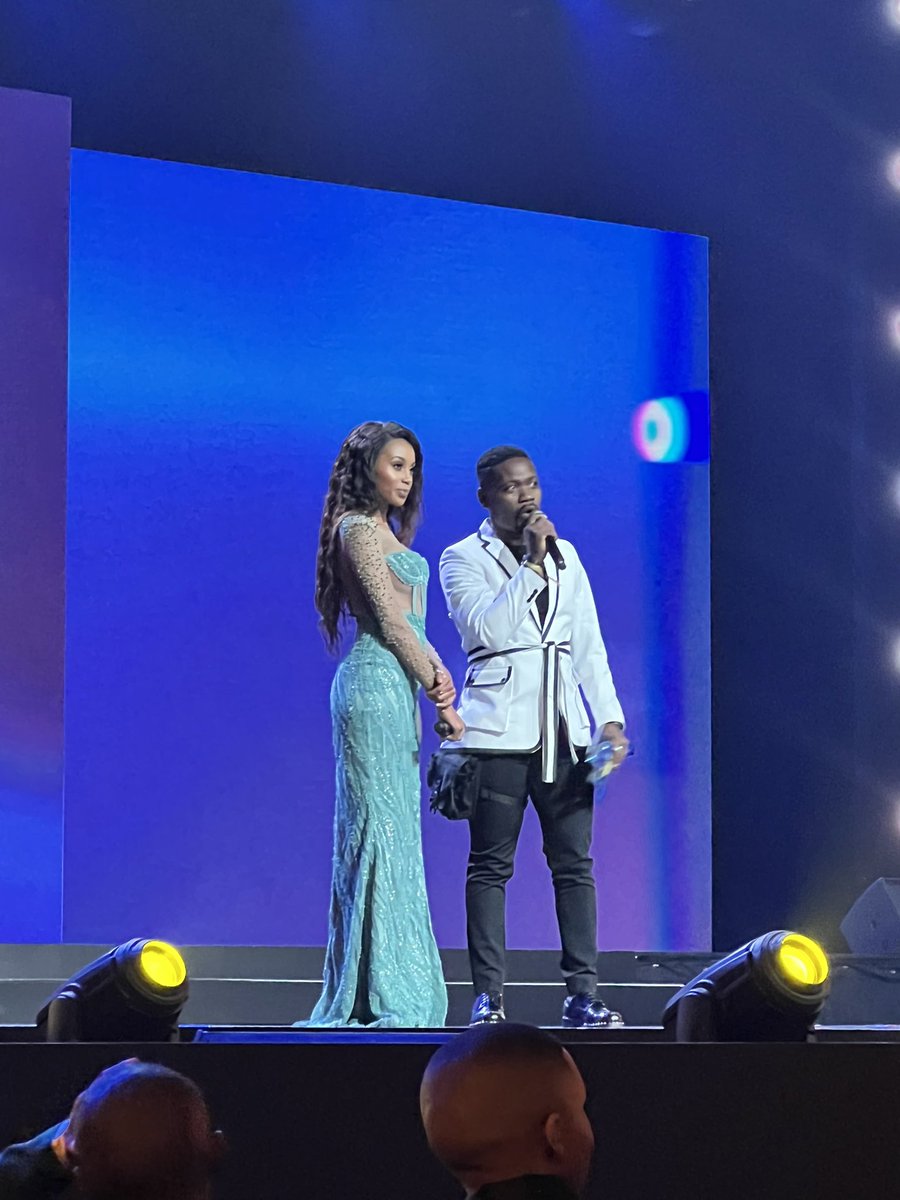 Having such a blast presenting an award at the #DStvMVCA with <a href="/clementmaosa/">Clement Maosa</a>. I’m dressed in IS Apparel (IG)