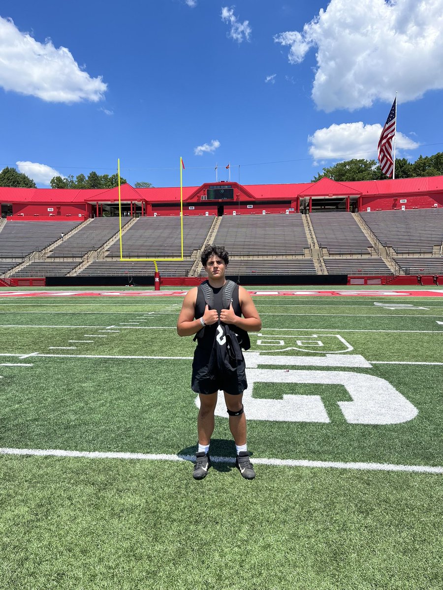 Great day at Rutgers! I enjoyed learning and competing, thank you! @CoachHoffmannRU <a href="/CoachValloneRU/">Scott Vallone</a>