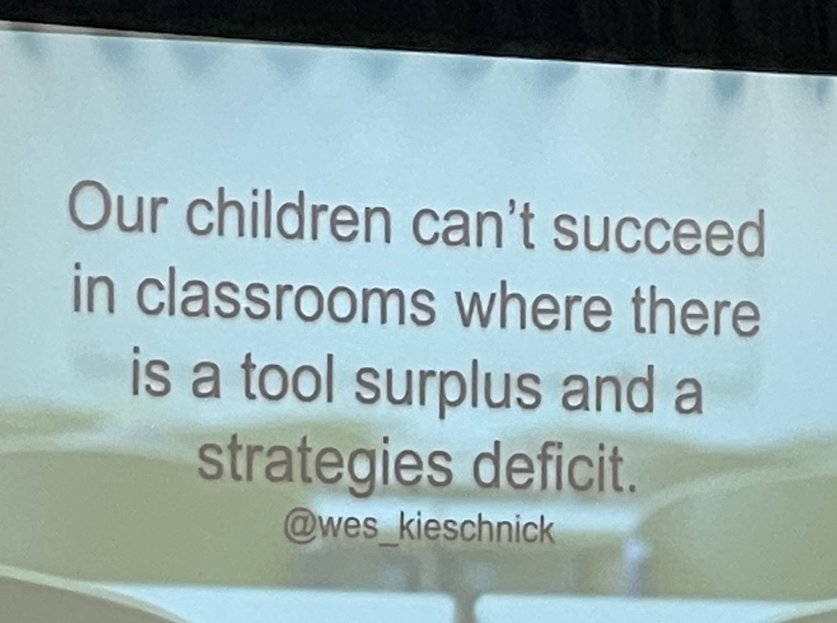 ⁦Learning from ⁦<a href="/Wes_Kieschnick/">Weston Kieschnick</a>⁩ at #ISTELive  ⁦<a href="/lacueorg/">LACUE</a>⁩