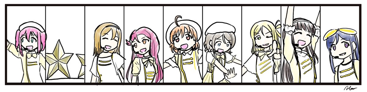 #Aqours東京ドーム_Day1 で個人的にいちばん「善子らしいなぁ」と思ったシーン(たしかDREAMY COLORのとき)