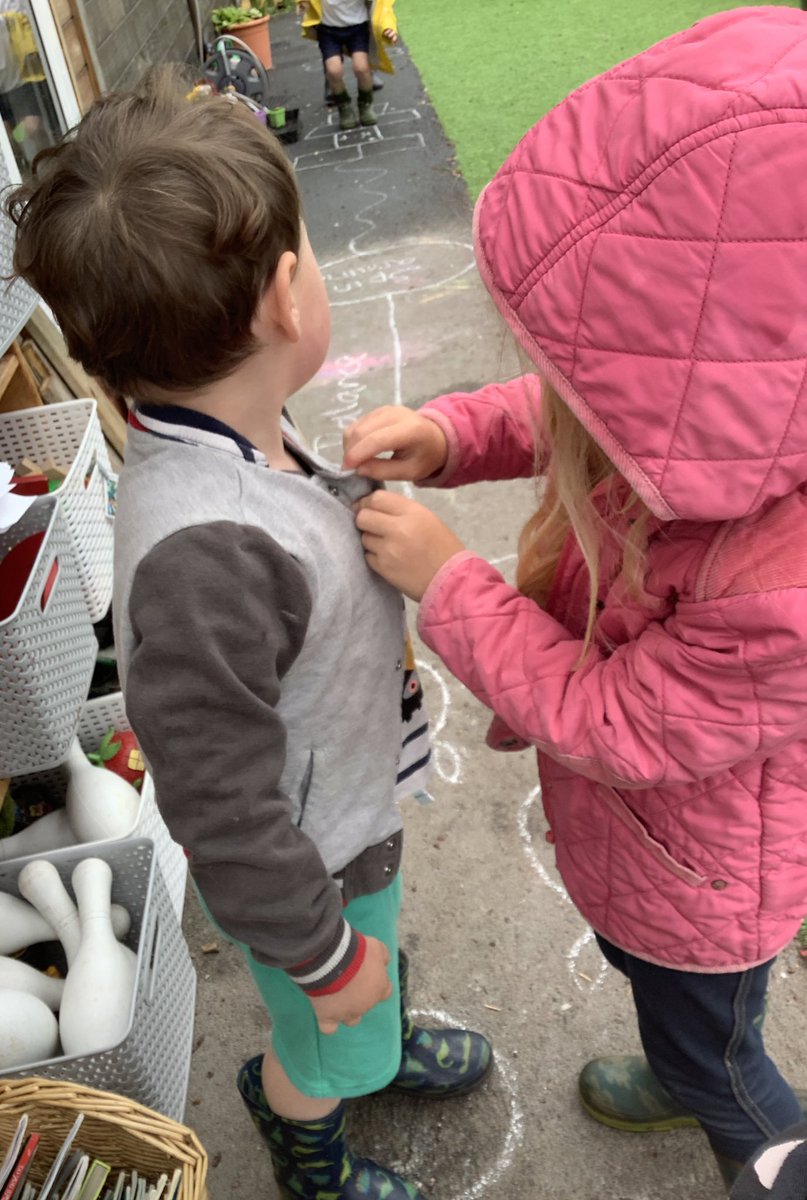 Lovely to see the children helping their friends to fasten up their coats when it began to drizzle this week.<a href="/NeilHawkes/">Neil ‘The Godfather’ Hawkes</a>