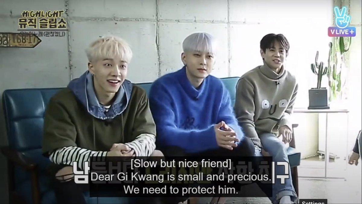 yoseob is the undisputed captain of the gikwang protection squad, sorry i dont make up the rules
