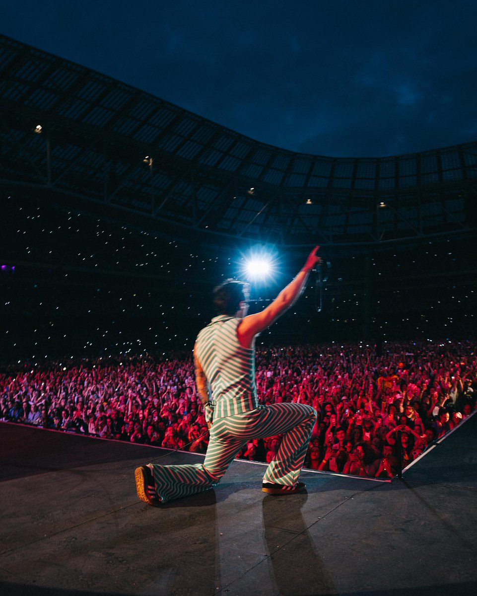 Harry for #LoveOnTourDublin! 📸: Lloyd Wakefield