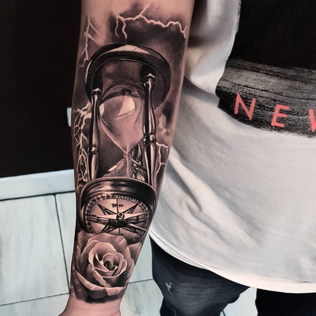 hourglass tattoo  design ideas and meaning  WithTattocom