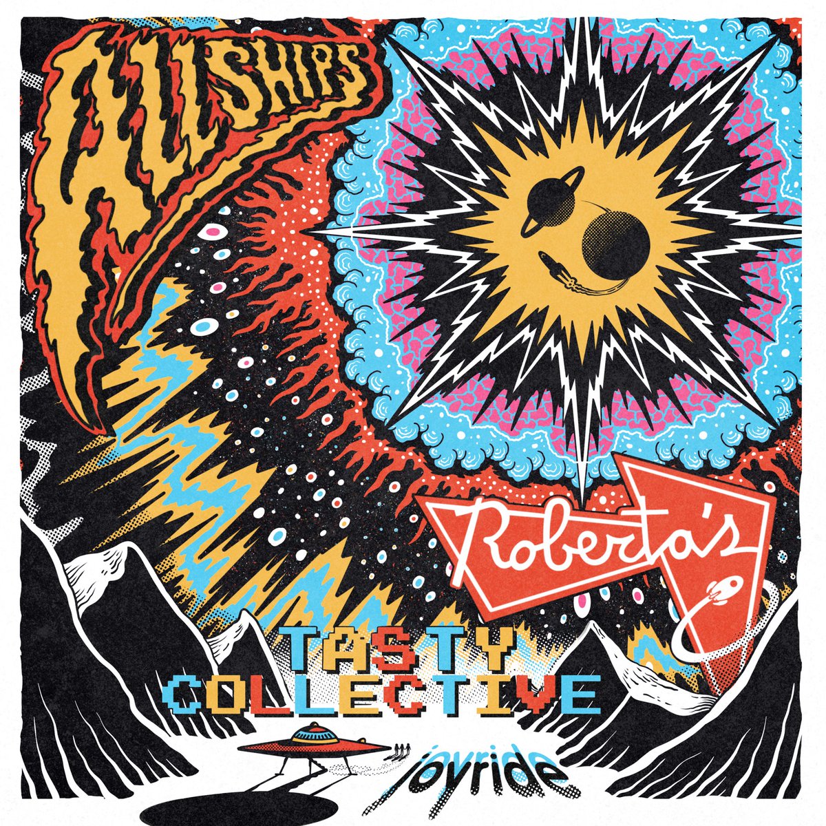 henbohenning's tweet photo. New poster I made for @ALLSHIPS @RobertasPizza @dave_krugman https://t.co/twVd0dppyK