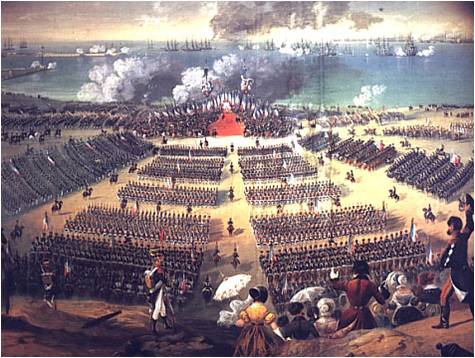 Tengo los preparativos listos para iniciar una invasión hacía España producto de esta robada