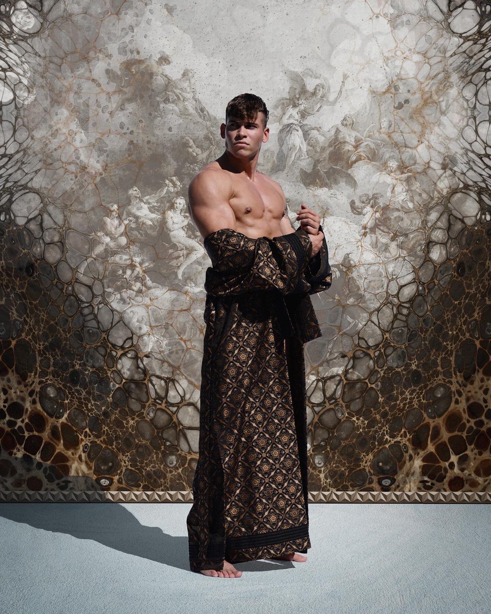 just some robe I designed, hottie I shot and pics I edited xoxo