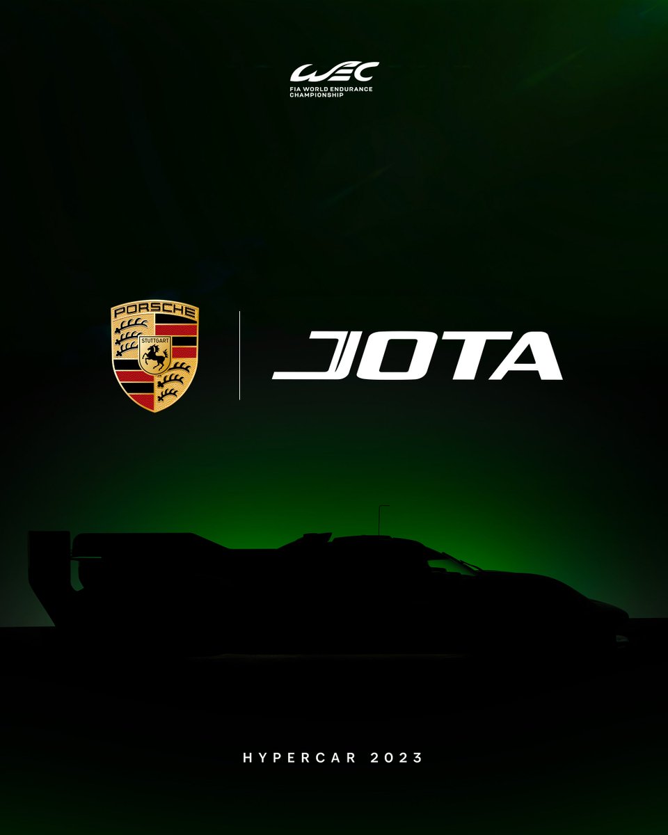 BREAKING from Goodwood: <a href="/JotaSport/">Jota Sport</a> has sealed a deal with <a href="/Porsche/">Porsche</a> to race the Porsche 963 in next year’s World Endurance Championship.

#WEC #FOS <a href="/PorscheRaces/">Porsche Motorsport</a>