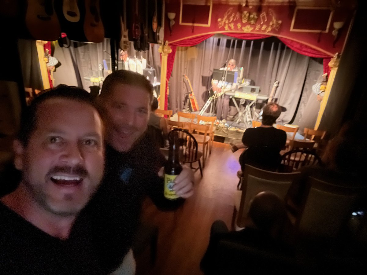 Here's to awesome friends who travel 500 miles to watch the first run of a 60 minute show!!!  I'm uniquely lucky to have such a supportive group of knuckleheads around me... Love you guys!!!