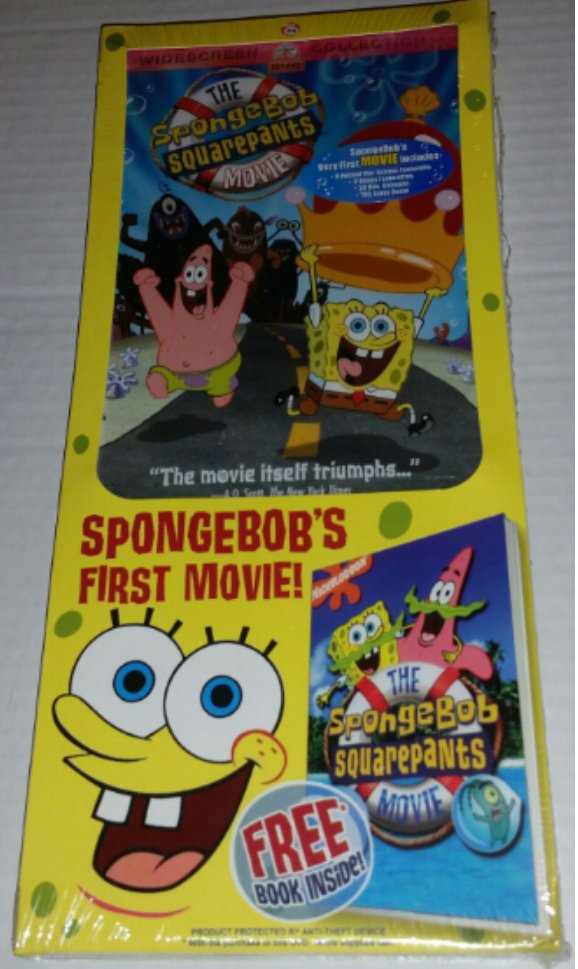 the spongebob squarepants movie vhs