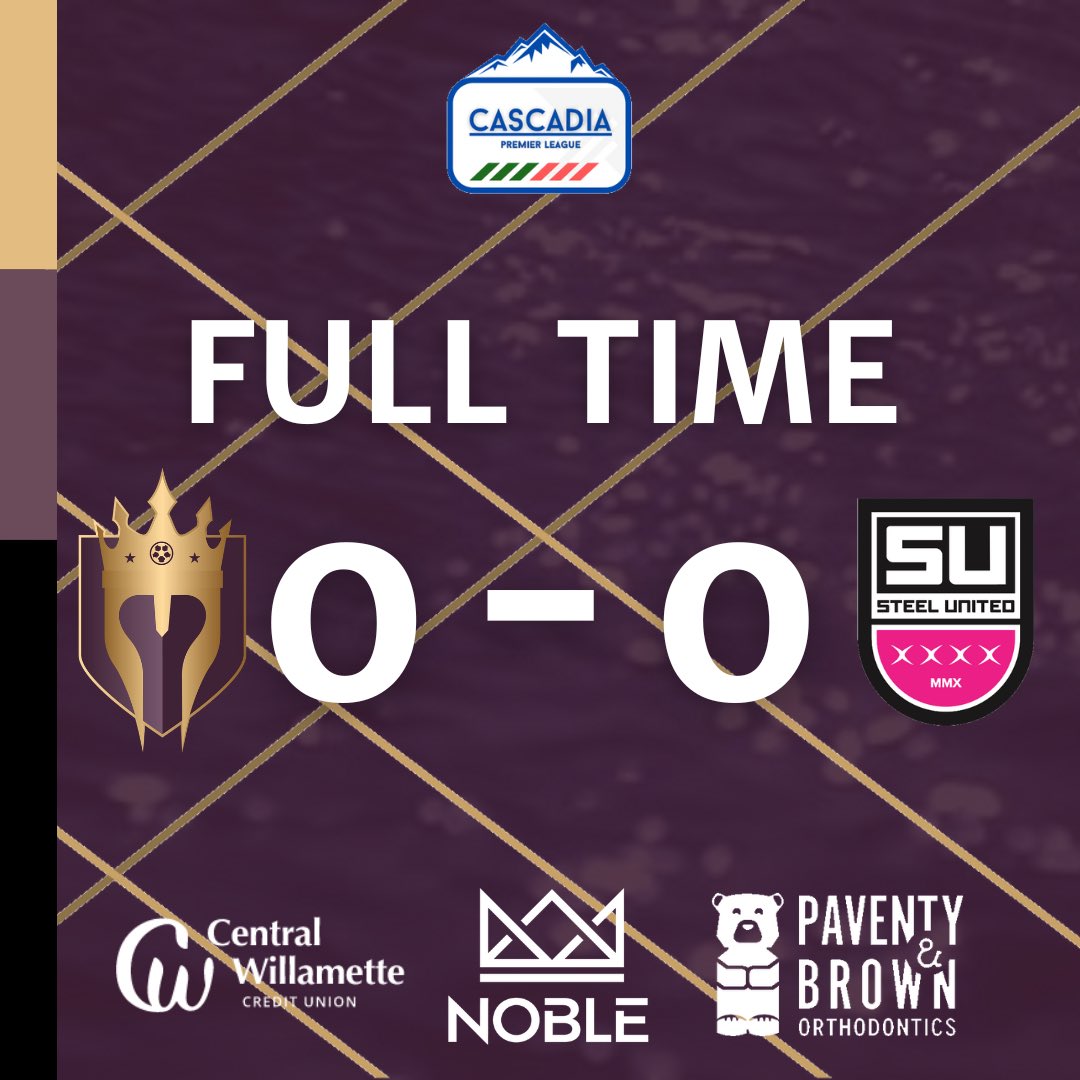 FINAL from Tacoma. The match ends scoreless with both teams settling for a point.

#forthevalley #path2pro #OVFFutbolQueens
