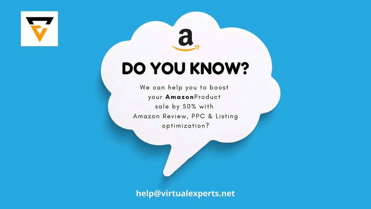 Increase your Amazon Product sale by 50% with <a href="/withExpert/">Virtual Experts Ltd.</a> 

#amazonfba #amazonreviewer #UFCVegas57 #LAMH #MostRequestedLive #USWNT #Svengoolie