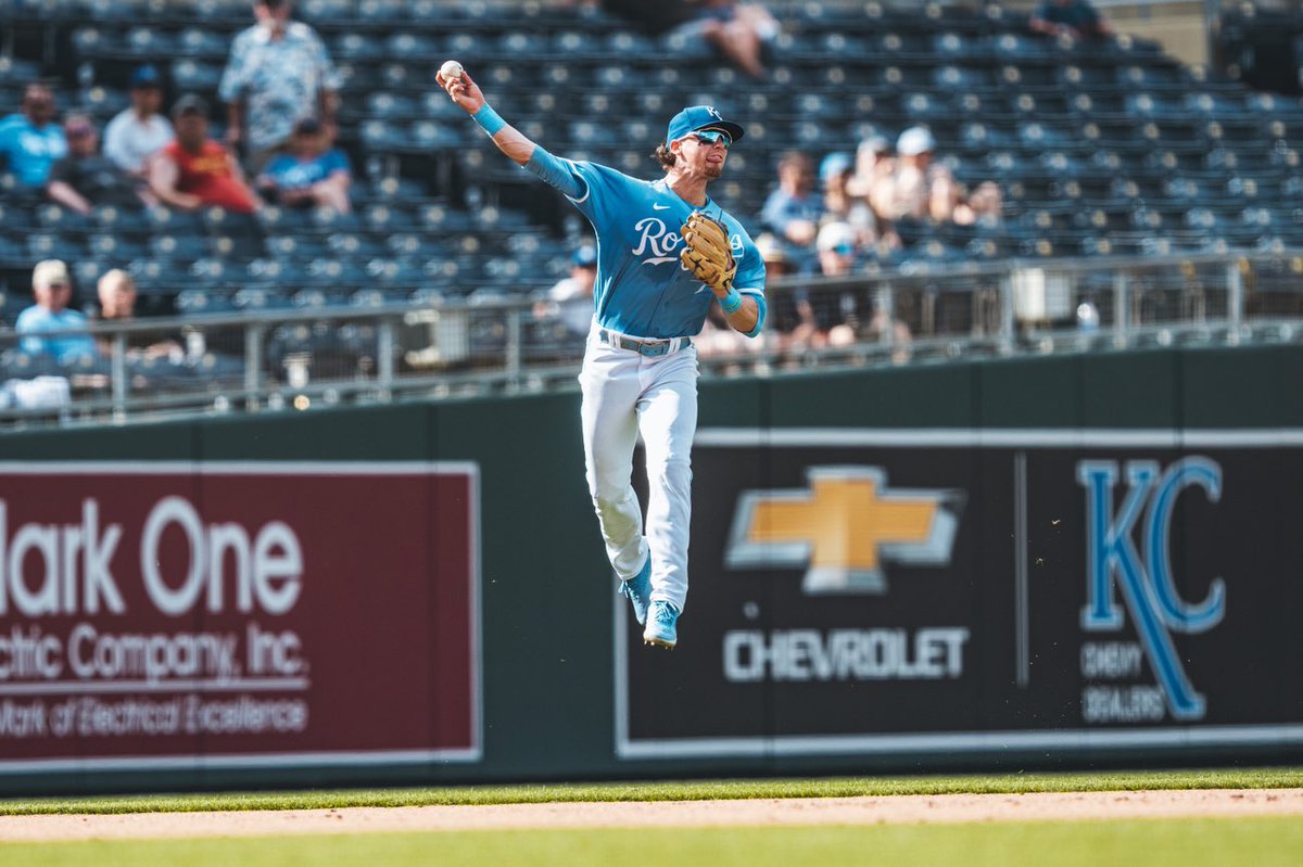 Jason Hanna (@jasonhannaphoto) on Twitter photo Shot a sequence of the <a href="/Royals/">Kansas City Royals</a> <a href="/BwittJr/">Bobby Witt Jr</a> making an incredibly athletic play today. Shot a sequence of the <a href="/Royals/">Kansas City Royals</a> <a href="/BwittJr/">Bobby Witt Jr</a> making an incredibly athletic play today.
