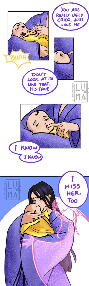 LumaValkyria's tweet photo. "I miss her, too" 🪷

#jiangcheng #JiangYanli #jinling #MDZS https://t.co/w4Uqobxic0