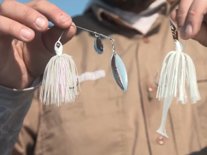 OUTDChannel's tweet photo. Who doesn't like to throw chatterbaits and spinnerbaits? Here, Thomas Allen shares tips how and when to fish these fun baits, so click https://t.co/ds8YESPW0f. Thank @DICKS for the video series. #LargemouthBass #Spinnerbaits #Chatterbaits #FishingTips #FishingSecrets https://t.co/peF7tf9EPe