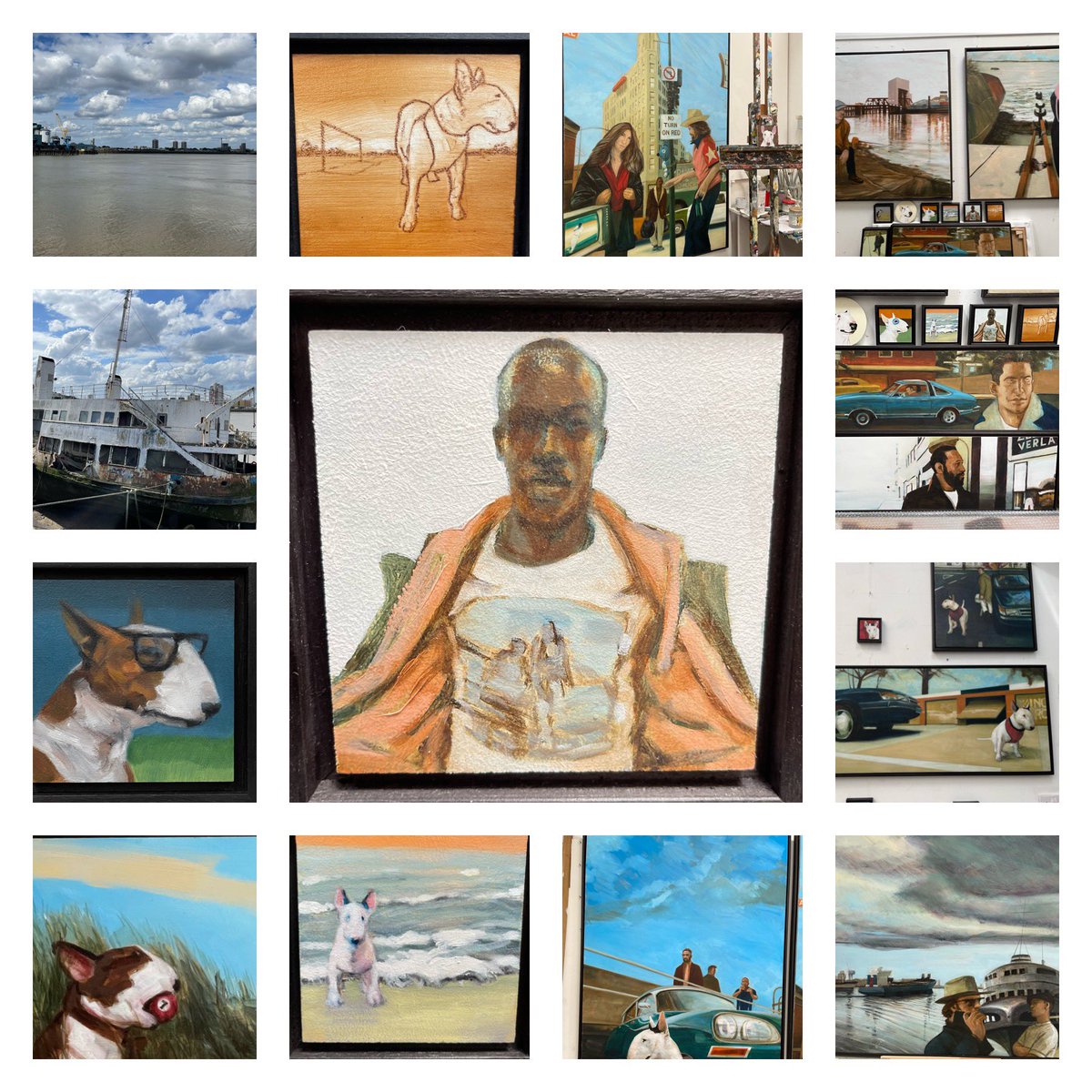 Fantastic art works by London’s No. One @RayRichardson1