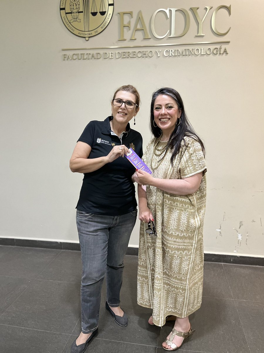 Felicito a la Magistrada <a href="/Julis1327/">Julia García Glez</a> por su excelente participación con el tema “Elementos clave para entender la Perspectiva de Género, su transversalización e institucionalización” en la <a href="/FACDYC_UANL/">FACDYC UANL</a>