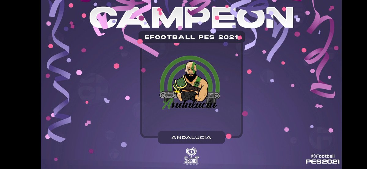 Llego el día y lo conseguimos!!!
Vaya final chavales para ganar el campeonato de España de <a href="/SecreTournament/">Secret Tournament</a> contra la anterior Campeona Castilla la Mancha

Andalucía 3-0 @CLMpes10vs10 
@CLMpes10vs10 1-6 Andalucía

En defensa un muro,en ataque increible

Campeones🟢⚪🟢⚪🟢⚪🟢