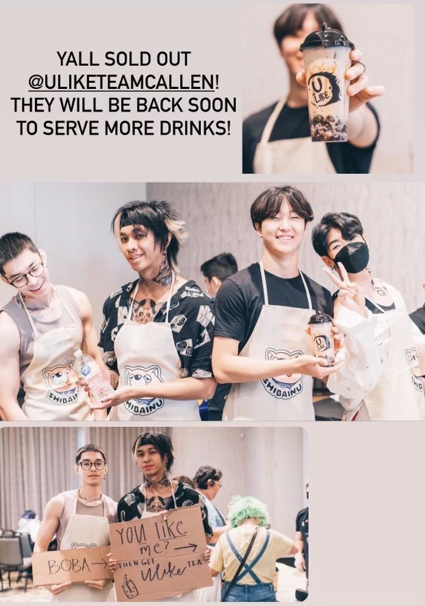 U Like Tea will be back soon! Don’t miss out on their delicious tea 🧋