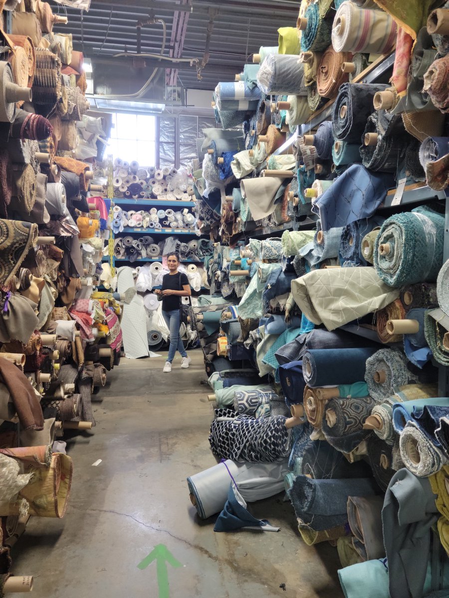 I started my career in textiles, and designing from this foundation is a major part of my process. This showroom is my happy place. I love to see all of the rich colour palettes and to feel the different textures on each roll.Learn about our design process
kikiphukandesign.com