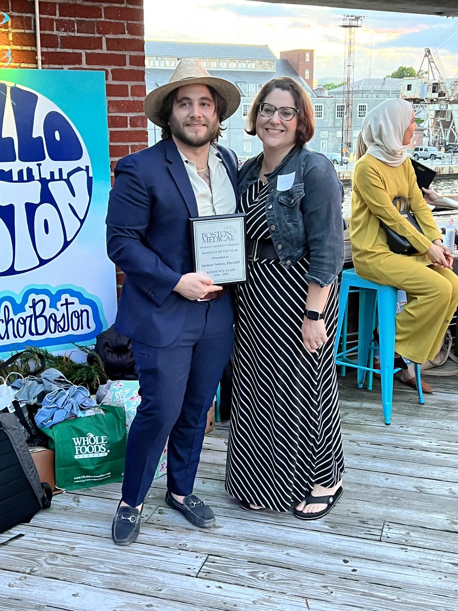 Resident of the year was the VERY deserving and ever present <a href="/SSuttonRx/">Spencer Sutton</a>!