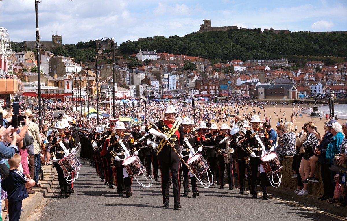 snapperponter's tweet image. Armed Forces Day in Scarborough @ScarboroCouncil #ArmedForcesDay2022 #Scarborough #scarboroughcastle #scarboroughphotographer