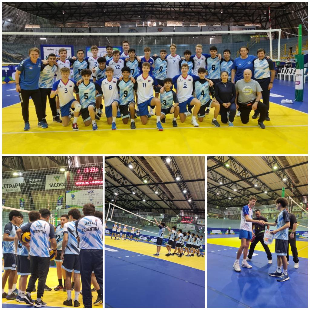 FADEarg's tweet photo. Hoy finalizó la participación de 🇦🇷 en Mundial de Vóley Escolar @ISFsports👉#FozDeIguazú🇧🇷.
Enfrentado ayer Holanda🇭🇷/ Francia🇫🇷/Chile🇨🇱 y hoy México 🇲🇽 y Lituania🇱🇹 
👉FELICITACIONES A NUESTRA DELEGACIÓN🇦🇷 
@herrerayflia @ines_arrondo @jaimeperczyk @Leot14 @lpetrynka
@HoraFilho https://t.co/fOgQJGxUkE