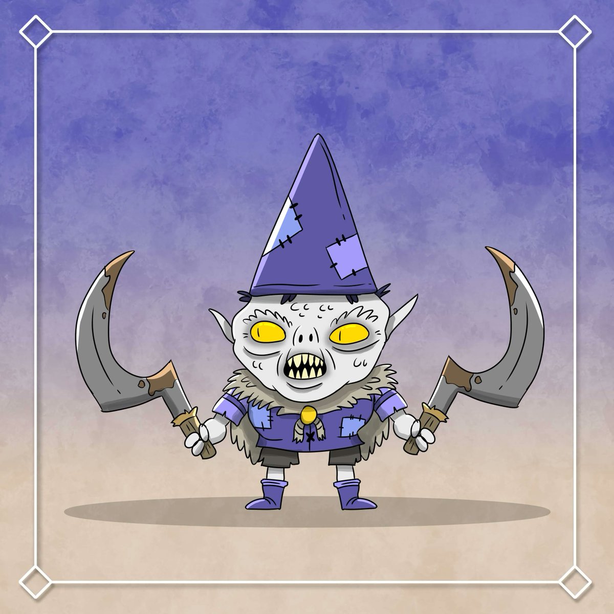 ColtonBalske's tweet photo. Skourges - Chaotic evil creatures normally summoned to vandalize a rival’s homestead. Find them in our 10 pack of 5E monsters!
https://t.co/Un3mnHaG1g
#dnd #ttrpg #5e #roll20 https://t.co/512uHT8Kxj