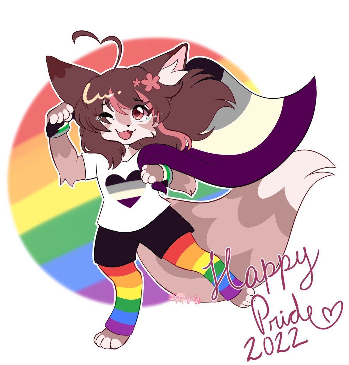 Aphobia where i live is very common and I keep getting my identity and sexuality unvalidated by people around me 🥲

So I decided to make some self indulgent art between commissions to feel better
Im asexual
Im not confused
Im valid
🖤🤍💜Happy pride 🖤🤍💜

RTs super appreciated