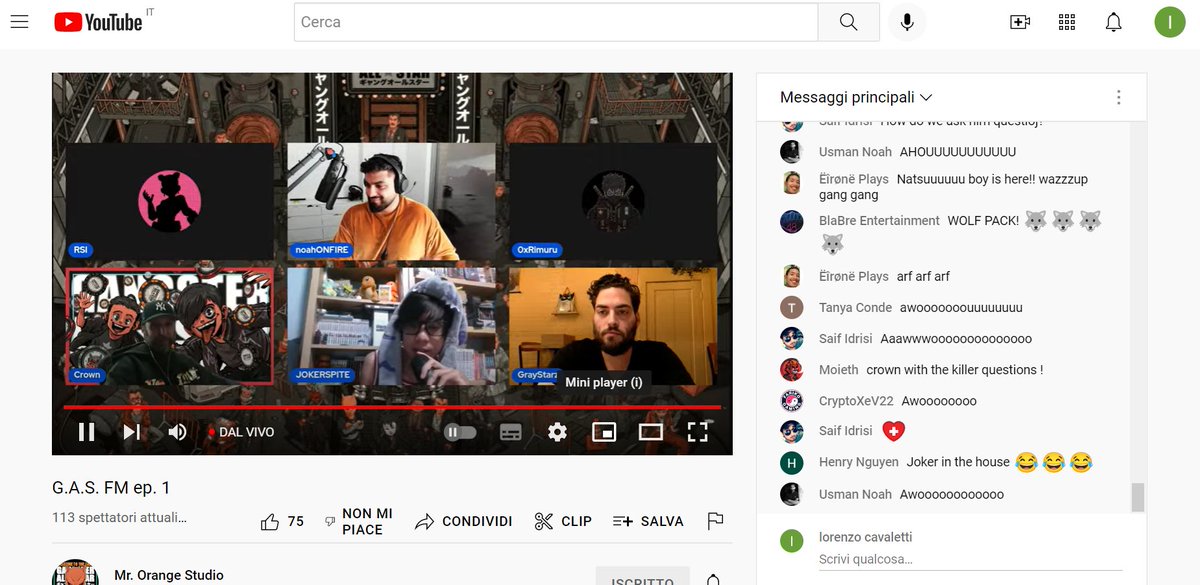 #lolloiswatching😂 <a href="/jokerspite/">𝑱𝑶𝑲𝑬𝑹𝑺𝑷𝑰𝑻𝑬.𝑾𝒐𝒍𝒗𝒆</a> @noahONFIREE @0xRimuru_eth 
#GASisFAMILY #GASisWATCHING