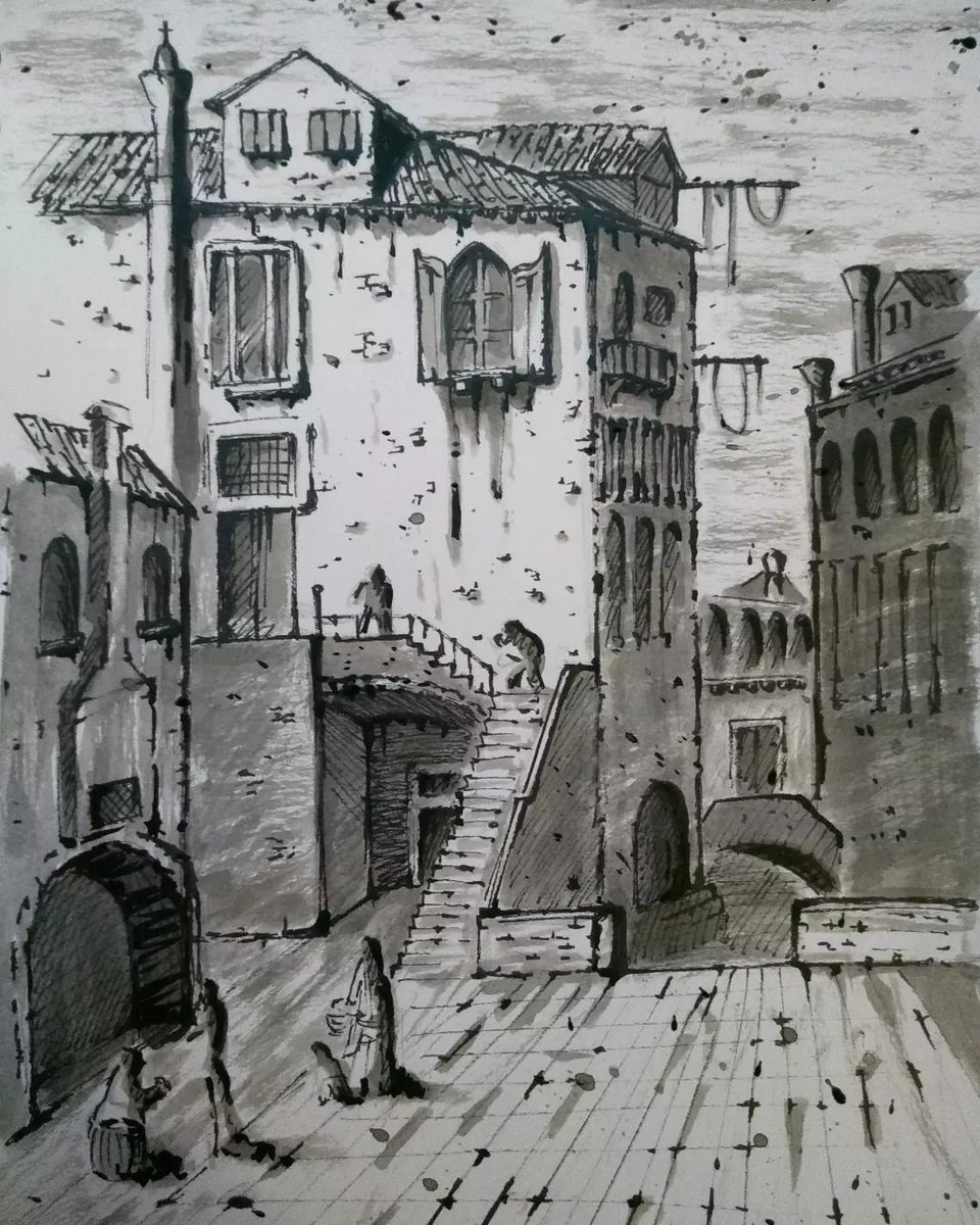 ClassicAnto's tweet photo. Canaletto: odi et amo 🙄

#canaletto #drawing #sketch #sketchbook #ink #inksketch #inkdrawing #artistontwitter #art #artwork #illustration #UrbanSketchers https://t.co/BUxSOHwZvt