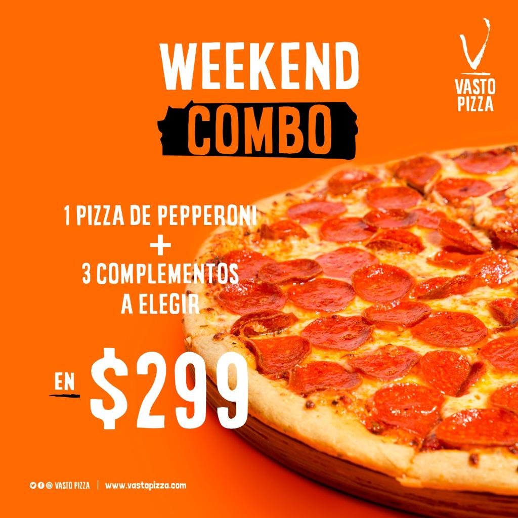 vastofoodmx's tweet photo. 1 pizza Pepperoni + 3 complementos por $299 pesitos 😍

📍Suc. Petrolera 
📞99 33 52 34 37 
 
📍Suc. Periférico 
📞99 33 13 52 28 

📍Suc. Food Corner
📞9935 92 7505

https://t.co/MPkgCmXyqM https://t.co/fTtZQDucCx