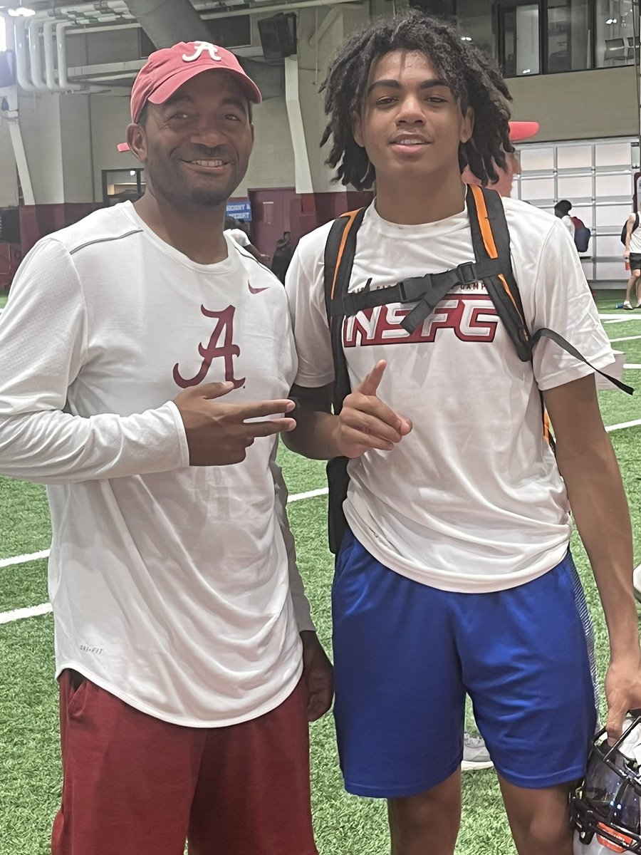 Demetrius (Meeche) Hulitt (@meecheh7) on Twitter photo I had a great time at the university of Alabama football camp thank you for the opportunity🙏🏽<a href="/AlabamaFTBL/">Alabama Football</a> <a href="/HolmonWiggins/">Holmon Wiggins</a> <a href="/sabanfaux/">Nick Saban</a> #RollTide I had a great time at the university of Alabama football camp thank you for the opportunity🙏🏽<a href="/AlabamaFTBL/">Alabama Football</a> <a href="/HolmonWiggins/">Holmon Wiggins</a> <a href="/sabanfaux/">Nick Saban</a> #RollTide