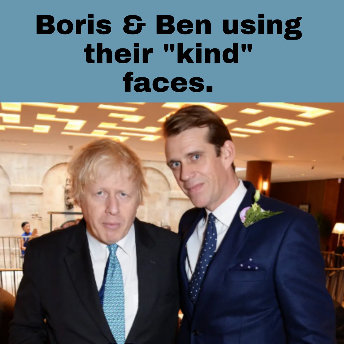 #JohnsonOut152 
Ben Elliot the Tory chairman has overcome many difficulties. It's not easy being Camilla's nephew. Or going to Eton. Or taking millions from Russian oligarch's.