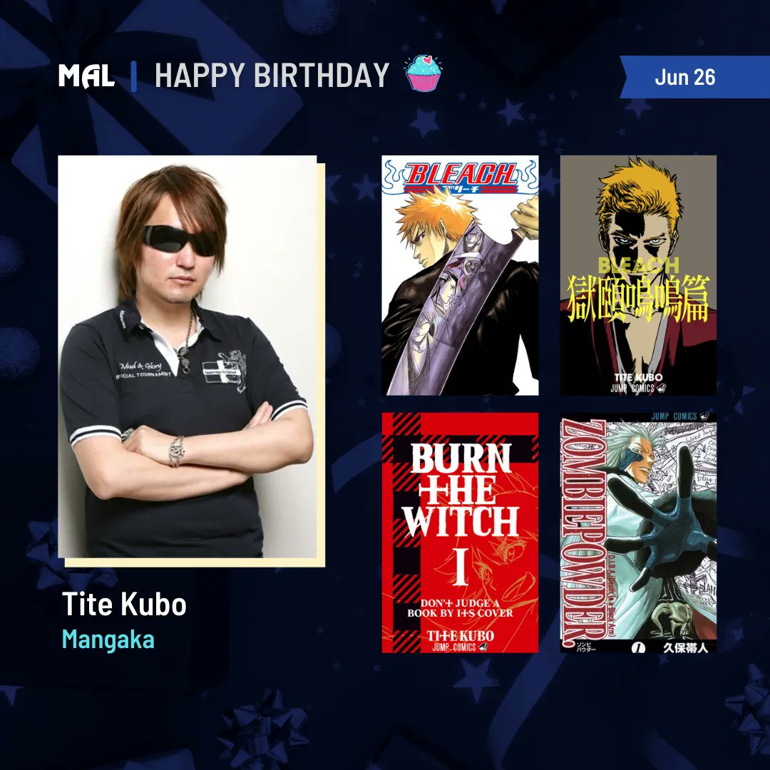 Happy Birthday to Tite Kubo! Full profile: Full profile:  