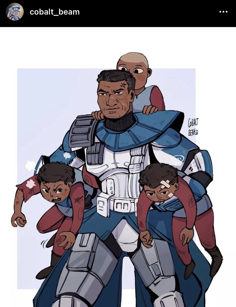 batcherkilljoy's tweet photo. #clonewars #clonewarsfanart #alpha17 #wolffe #rex #cody https://t.co/N59My62qQZ