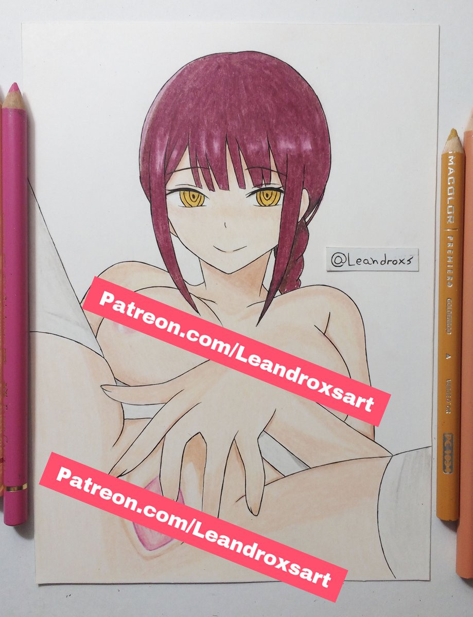 Leandroxs98's tweet photo. Hola!!, les traigo mi dibujo de Makima del anime Chainsaw Man, espero que les guste.

Dibujo completo sin censura:
https://t.co/WbK4WnzM61

#anime #art #animeart #manga #digital #drawing #ecchi #makima #chainsawman https://t.co/2a1R8JwWGd