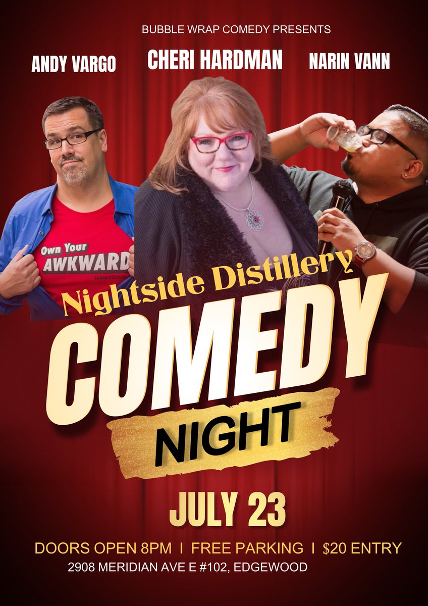 DrinkNightside's tweet photo. July 23rd! Tickets are $20 and on sale in the tasting room. Limited seating available. https://t.co/36nHovwNeP