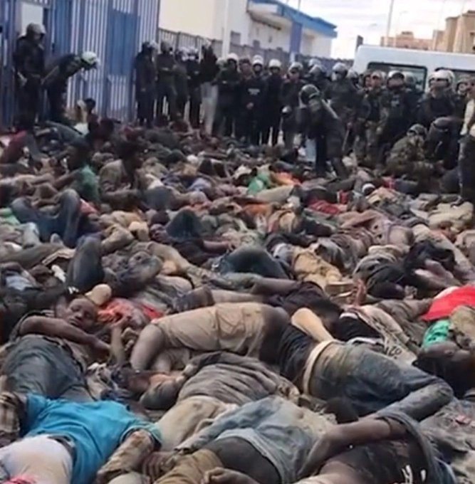 Cuando vienen de Ucrania / Cuando vienen de África.