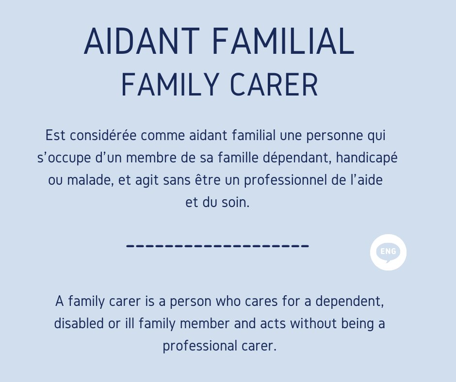 On oublie sûrement trop souvent de parler d'eux. Les aidants familiaux sont une aide précieuse pour leur proche en situation de #Handicap 
Merci à tous les aidants familiaux sans qui les petits gestes du quotidien seraient parfois bien trop compliqués à réaliser 💚

#handico