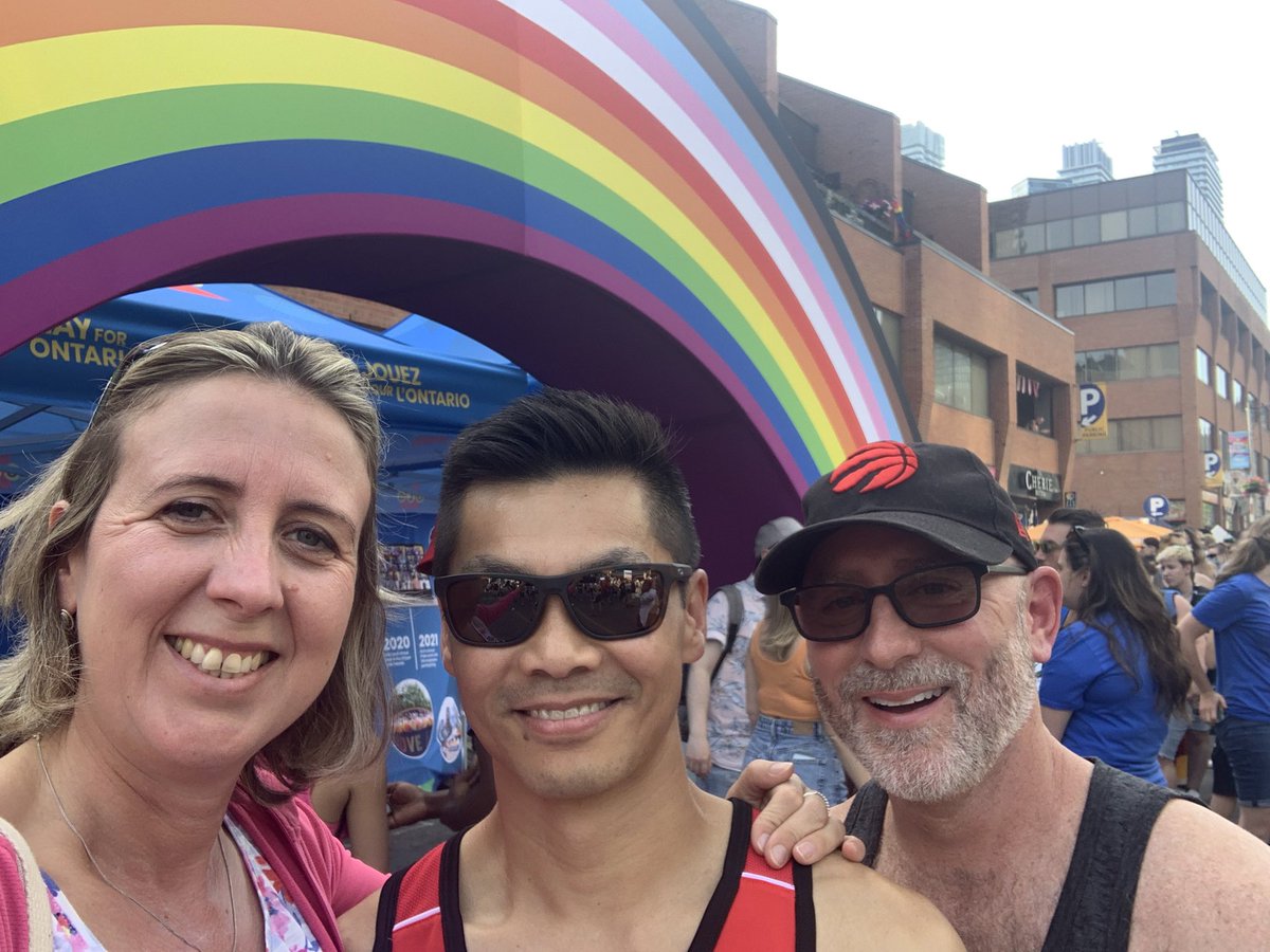 Happy Pride Toronto! 🏳️‍🌈🏳️‍🌈🏳️‍🌈🤩😎
