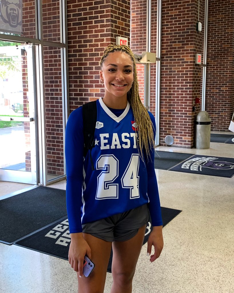 AshHutchcraft's tweet photo. High School All-Star Game! Congrats @JaidenThomas_24 and the East All-Stars on the win!🚾🏀 https://t.co/Lmz6VDjnZj