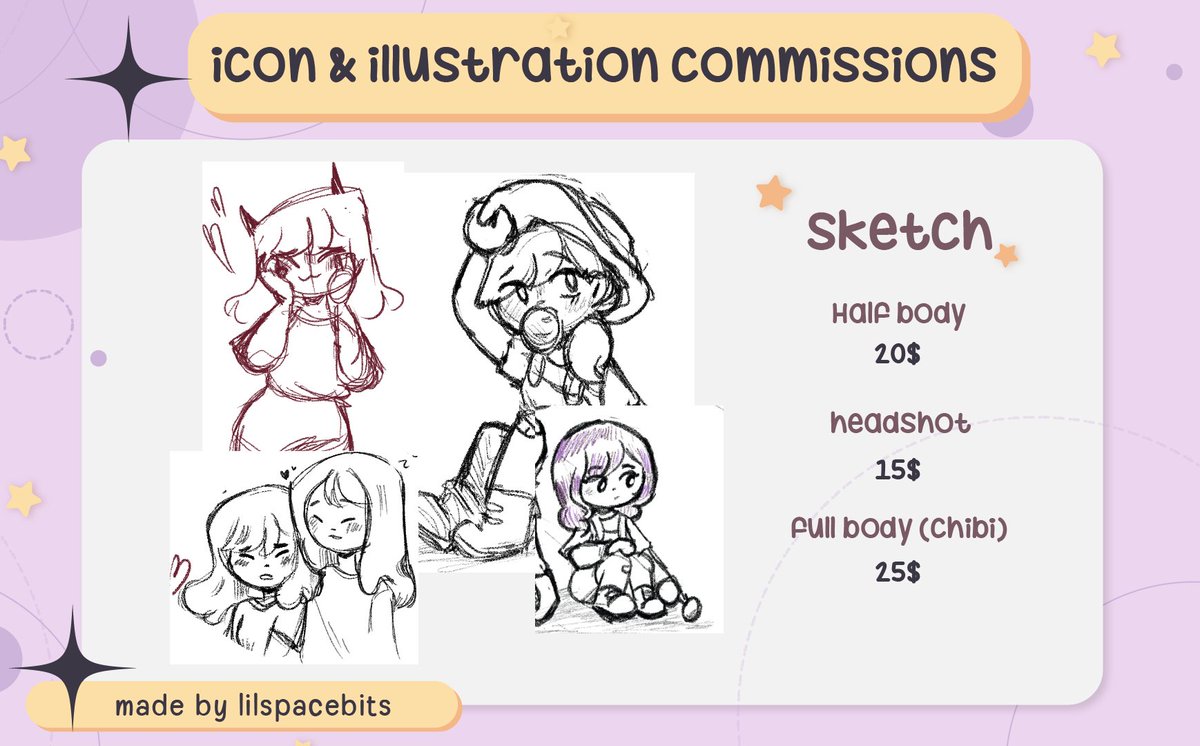 lilspacebits's tweet photo. Every Commission I offer in a new graphic style and in one place so its easy to find! 

dm me for more info! 

#commissions #twitch #emote #emoteartist #subbadges #commissionsopen #twitchaffiliate #twitchpartner #twitchstreamer #cute https://t.co/X2aZsW44nH