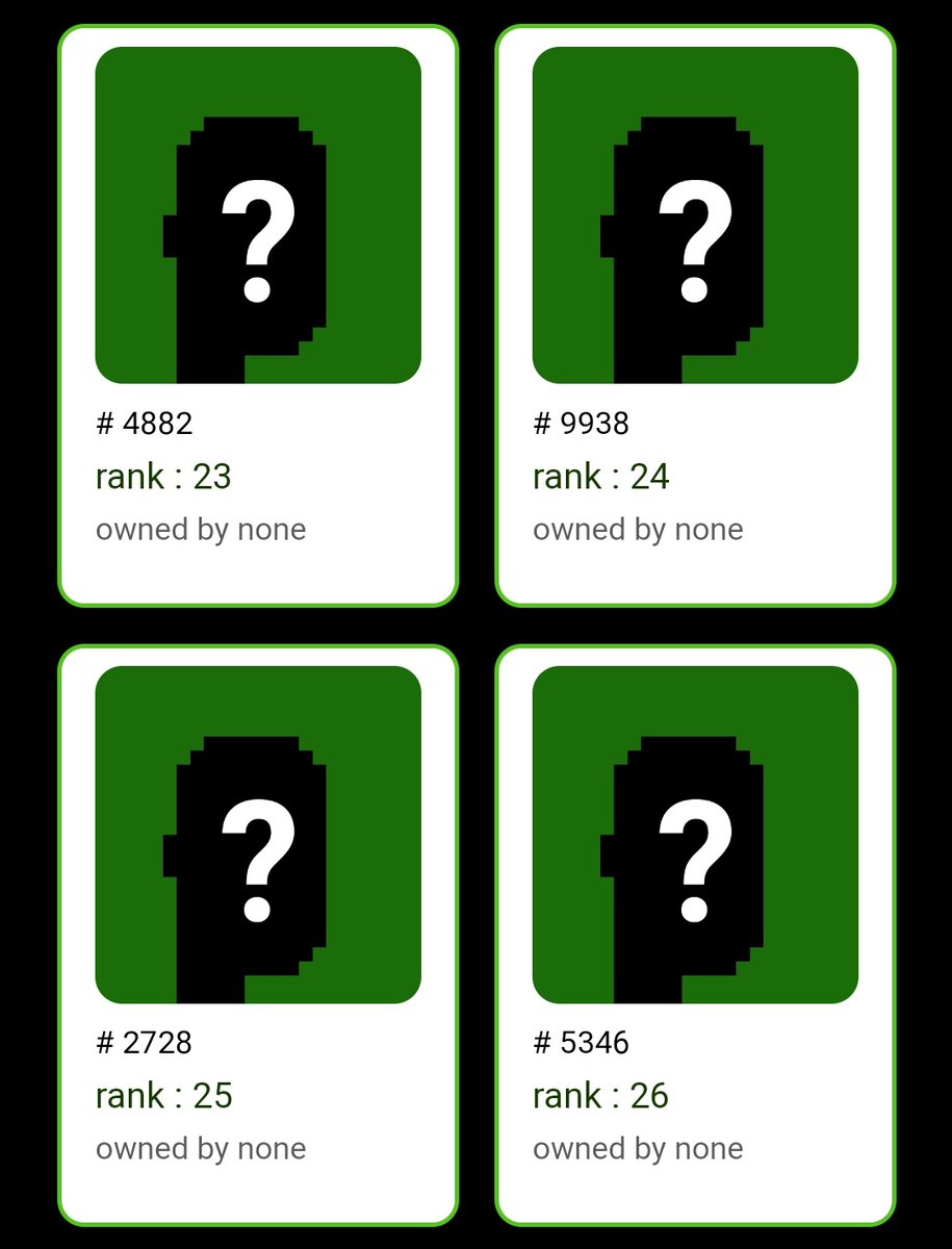 NFTGROCK's tweet photo. None of these rare #ETCZunks have been minted. Mint your top rare ones while they are available ππππ
Mint and moon: https://t.co/8imz0xYwID
#ETCZunks #CryptoZunks #ETC #EthereumClassic #ETCArmy #nft #NFTartists https://t.co/oEVM9jctQZ