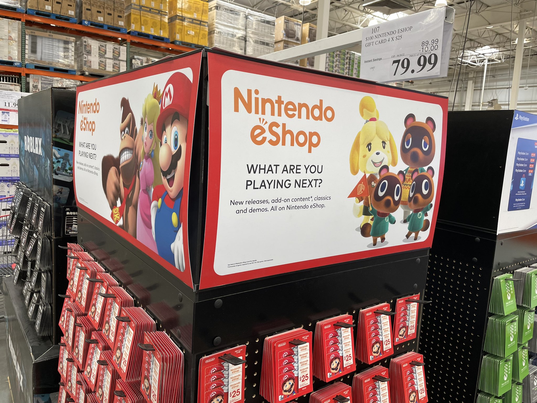 Nintendo eShop Gift Cards are $10 Off at Costco Right Now - IGN